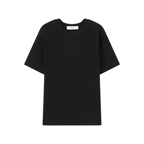 【茉舍】VIVEATIC 圆领简约时尚纯色短袖TVA250221-359