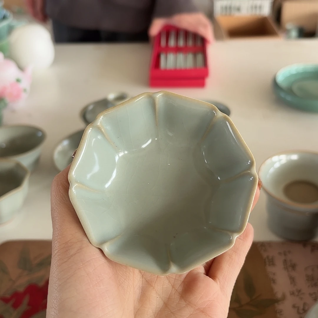 小米茶器龙泉云间青瓷