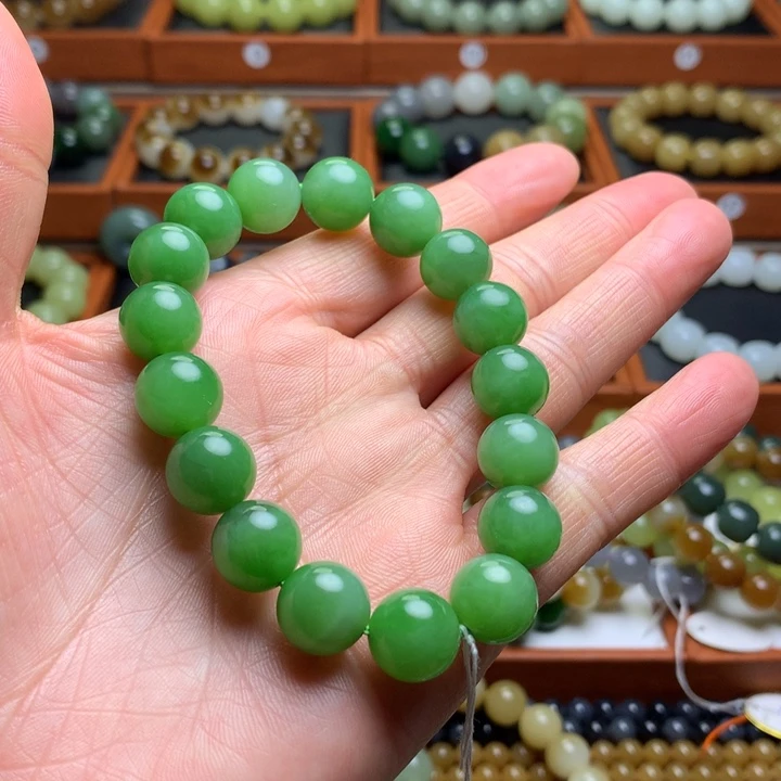 和田玉手串未镶嵌