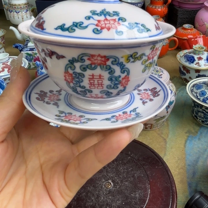 摆件景德镇陶瓷老厂瓷52