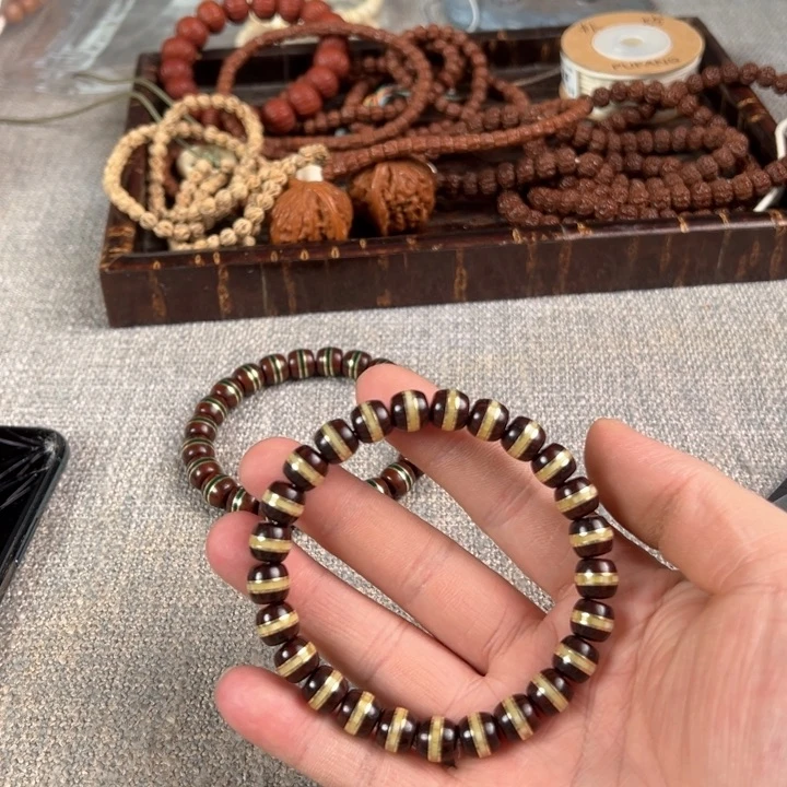 金刚菩提吊坠大*羊紫金鼠黄腰带