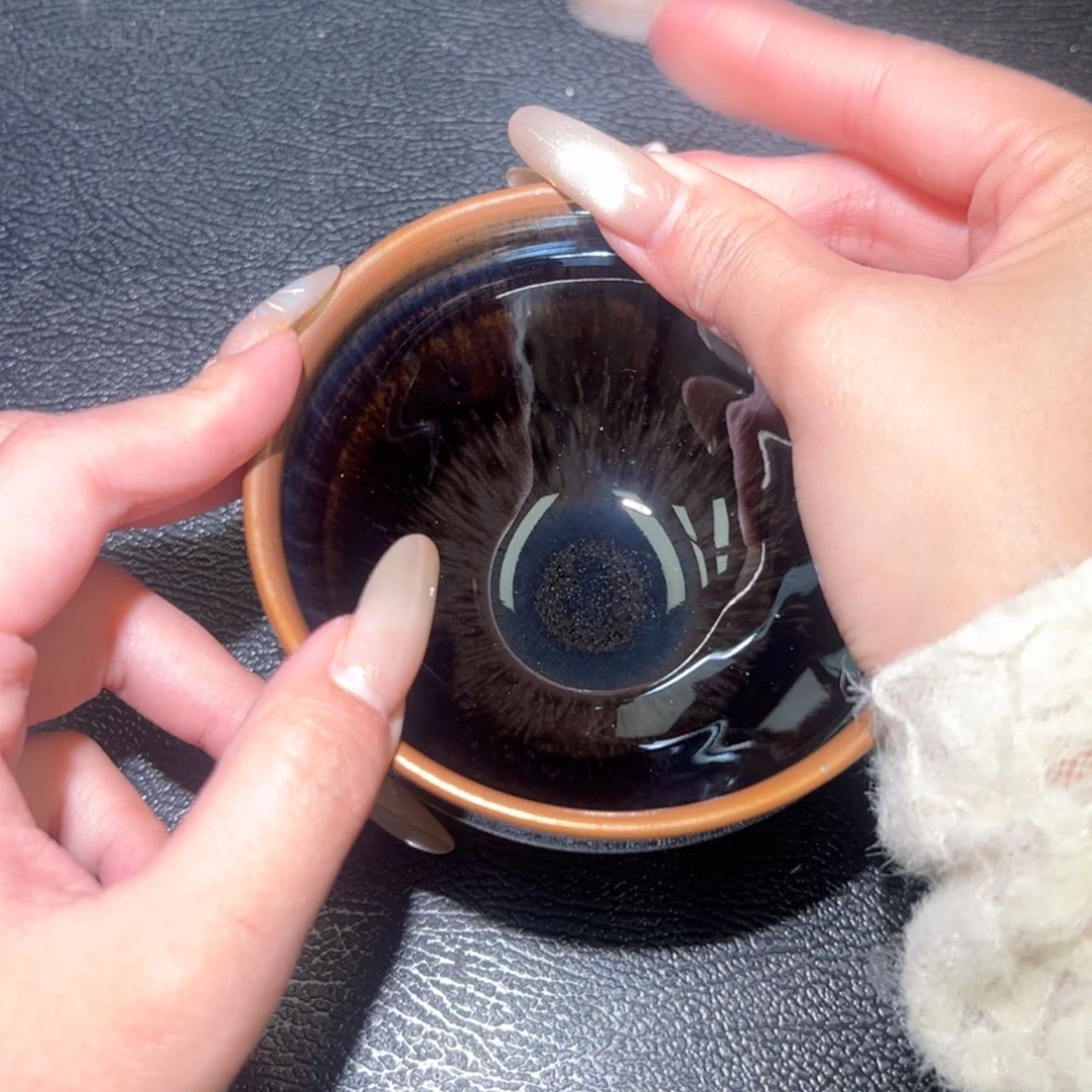 【闪购商品】茶盏柴烧纯手工建盏建盏75