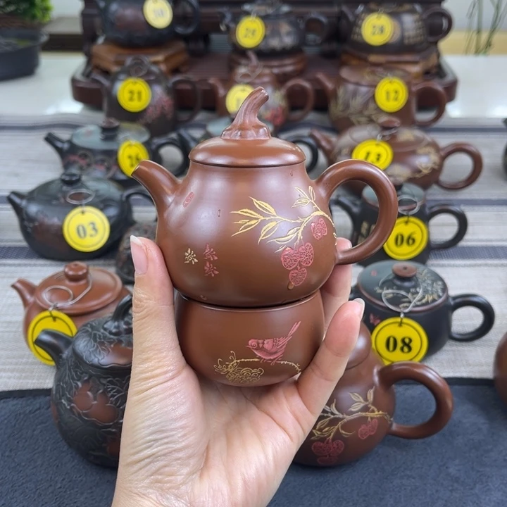 茶***活坭兴陶原矿坭料制作