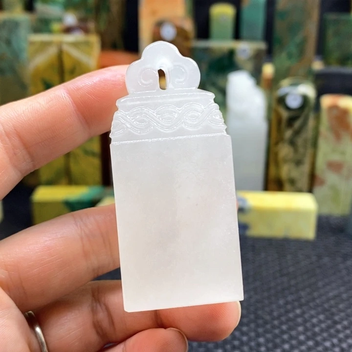 云南石青田石印章石