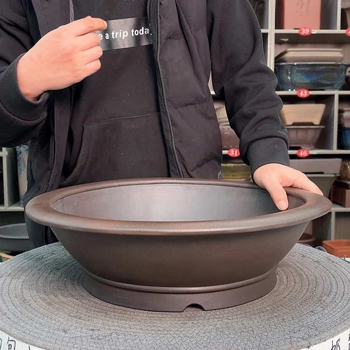 紫砂花盆聚**艺紫砂的花也太美