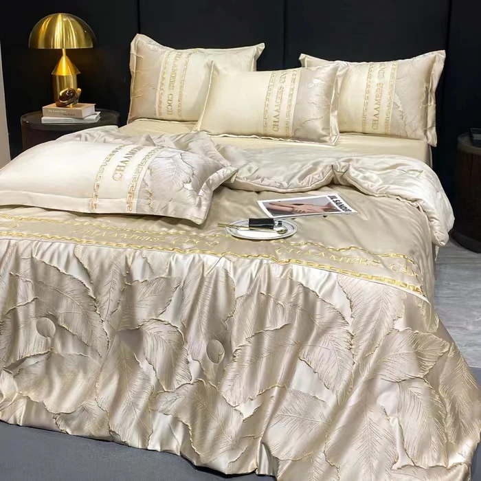 961   黛妃香槟金夏被四件套