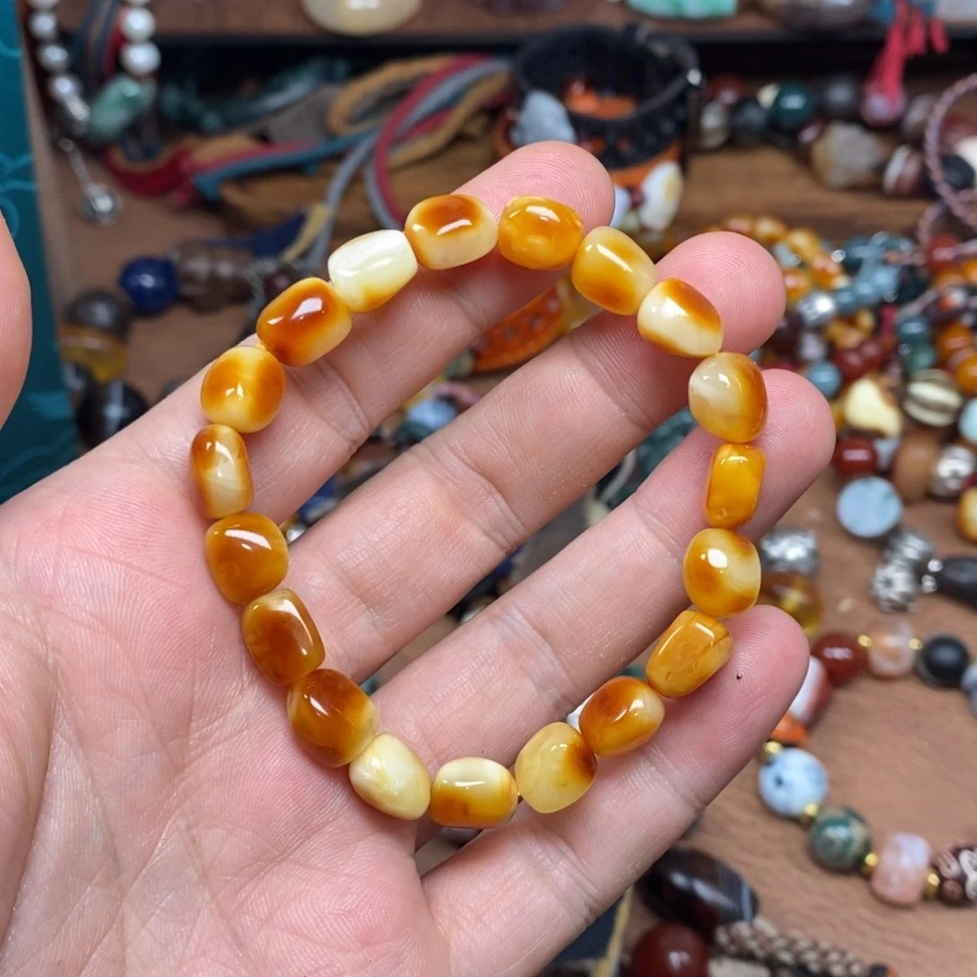 手链蜜蜡未镶嵌手串