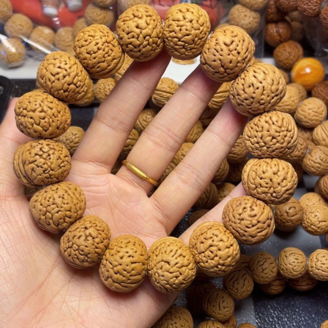 桃核手串小***郎23苹果园手串