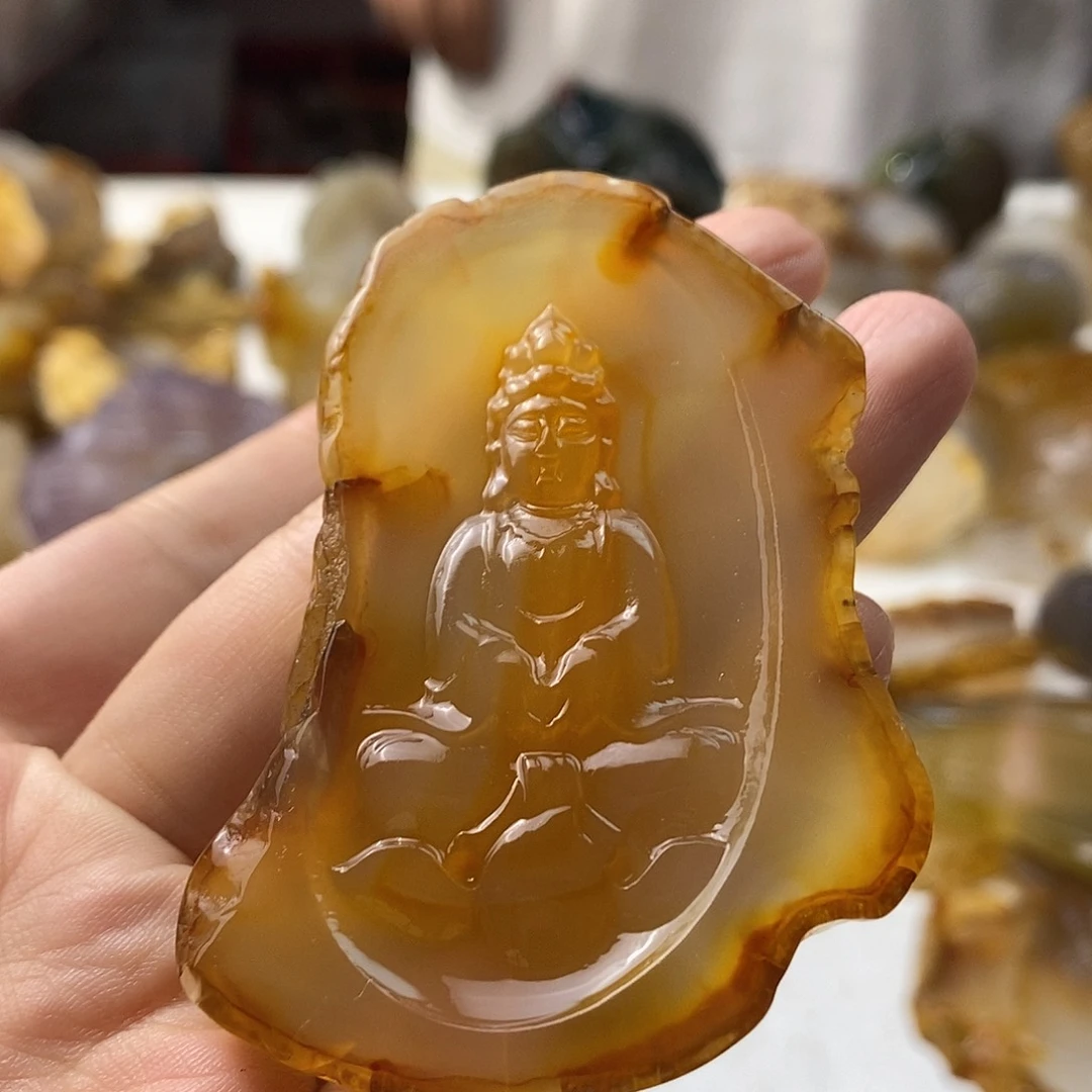玛瑙/玉髓未镶嵌颈饰