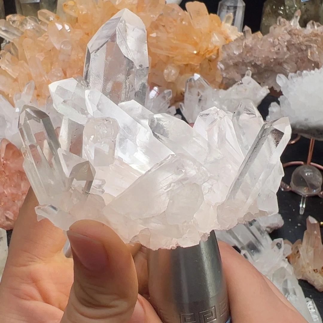 未镶嵌水晶珠宝半成品