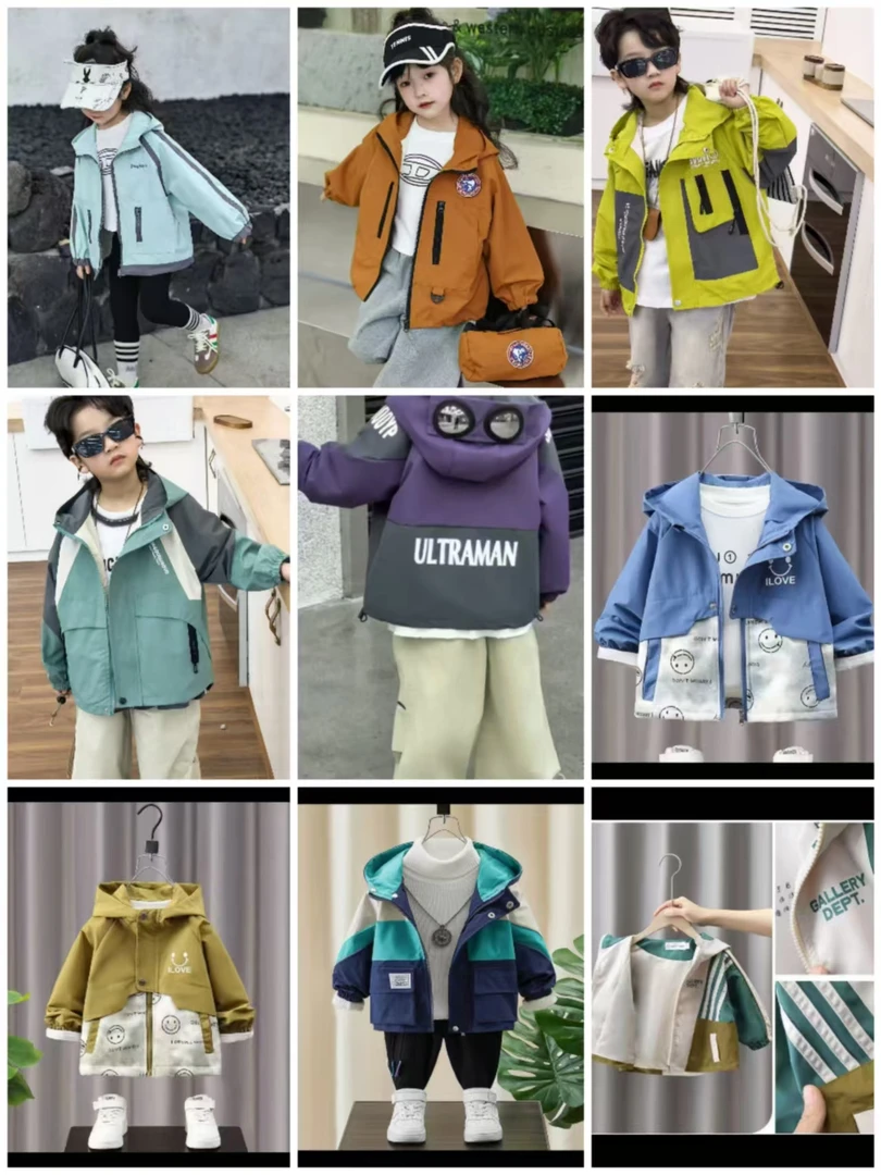 春秋时尚洋气男女童装男孩