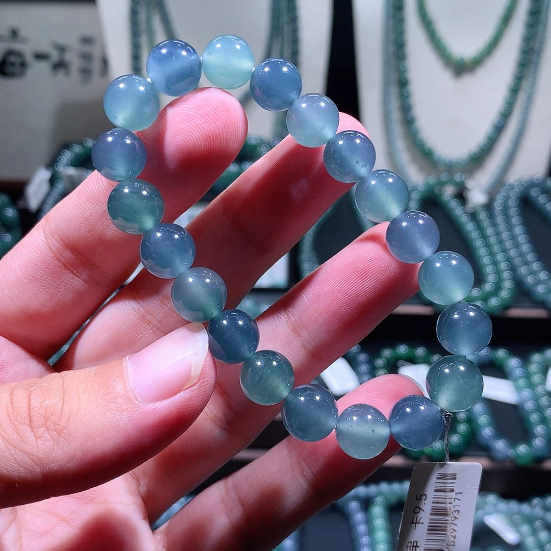 未镶嵌手链翡翠天然a货翡翠手串9+