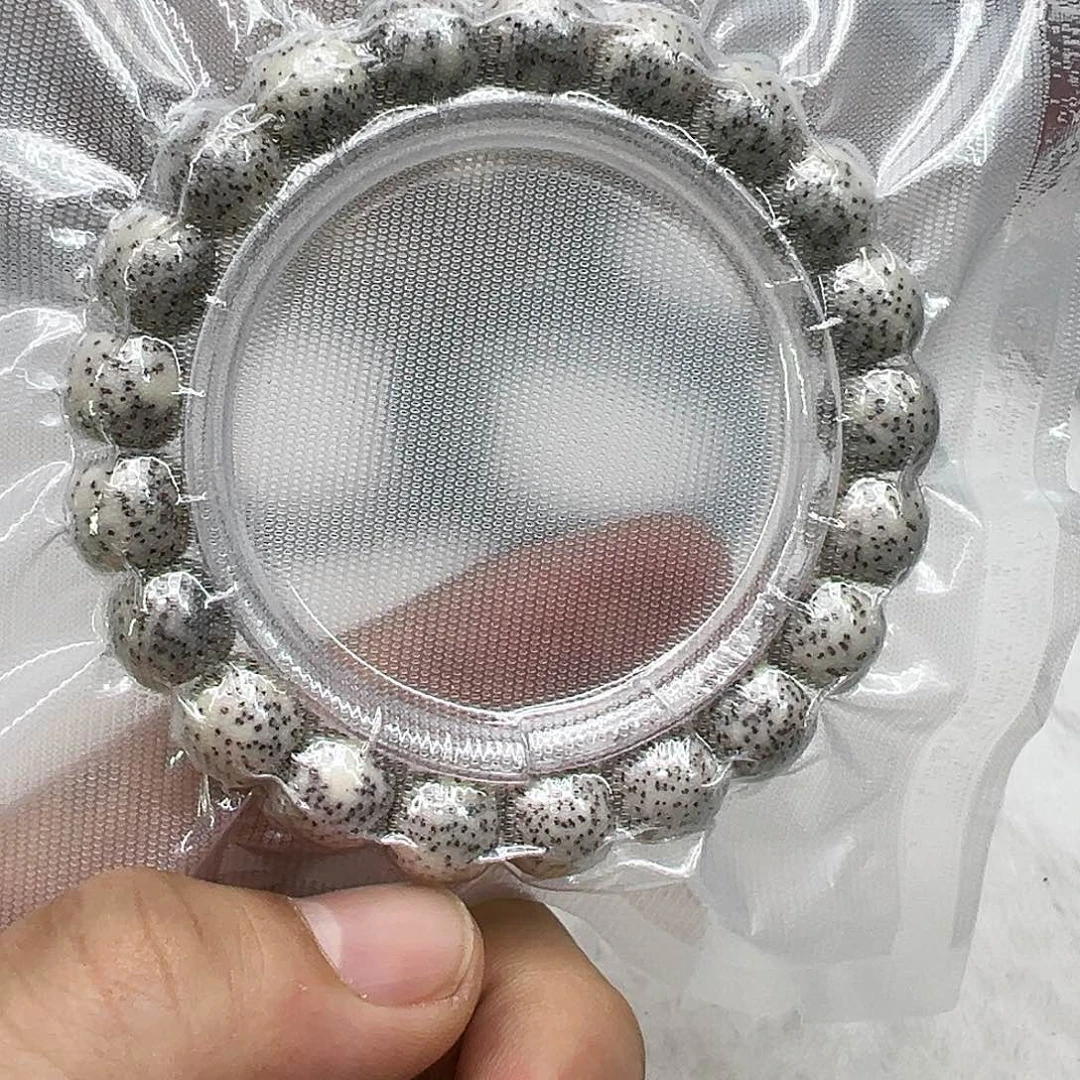 星月菩提手串8王者月留白糯冰石玉星月菩提单圈11