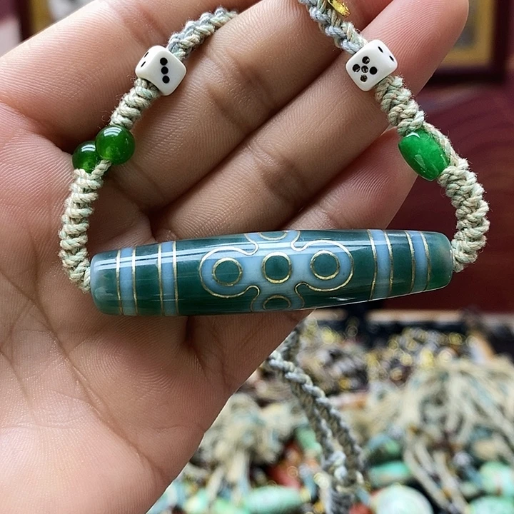 玛瑙/玉髓（覆膜）合金颈饰