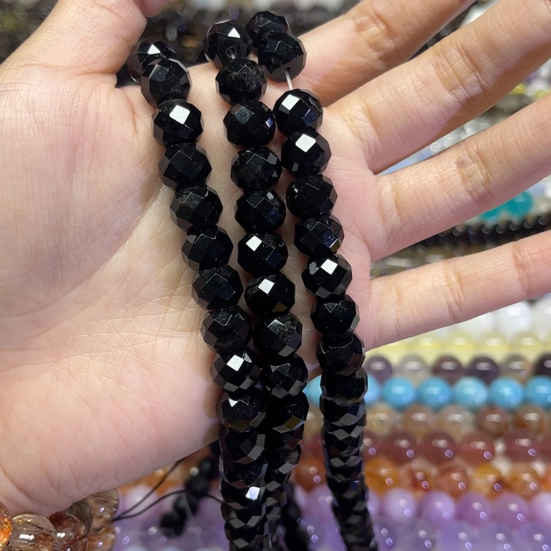 玛瑙/玉髓未镶嵌颈饰天然银耀卡10长条38厘米