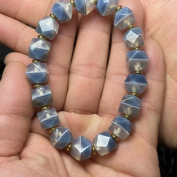 玛瑙/玉髓手链未镶嵌