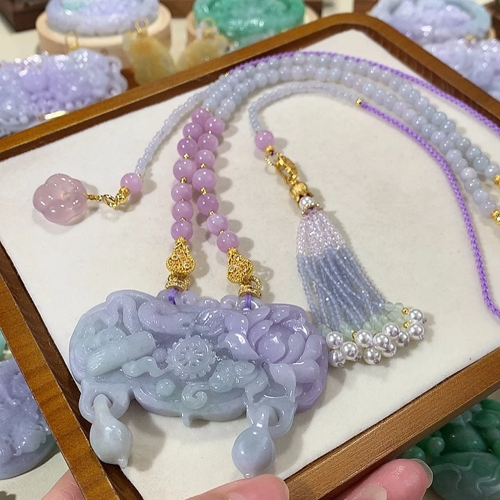 颈饰未镶嵌翡翠翡翠吊坠