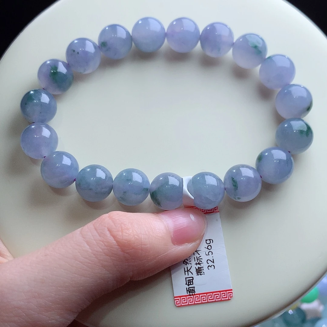 翡翠未镶嵌手串卡10