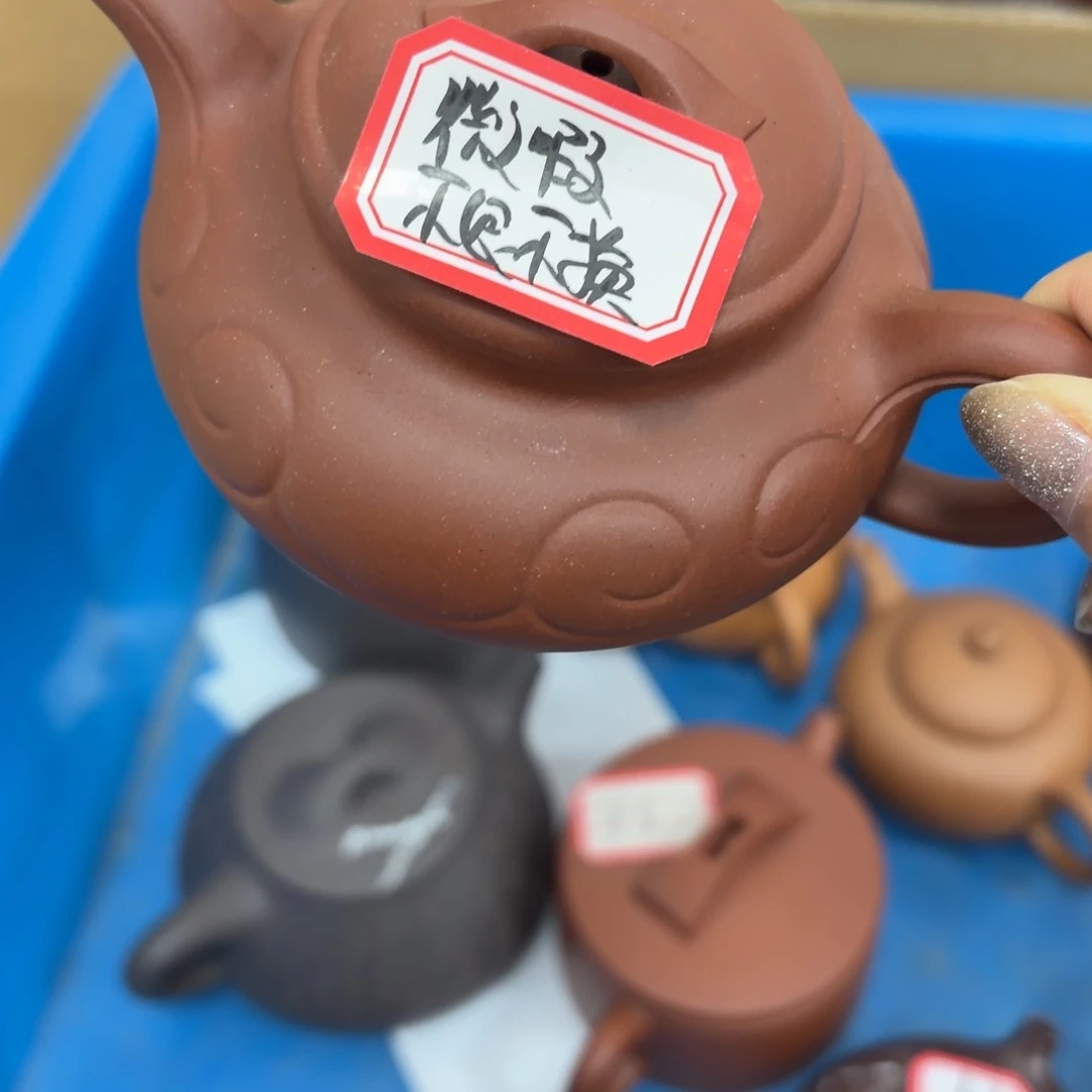 紫砂茶壶宜兴原矿老红泥