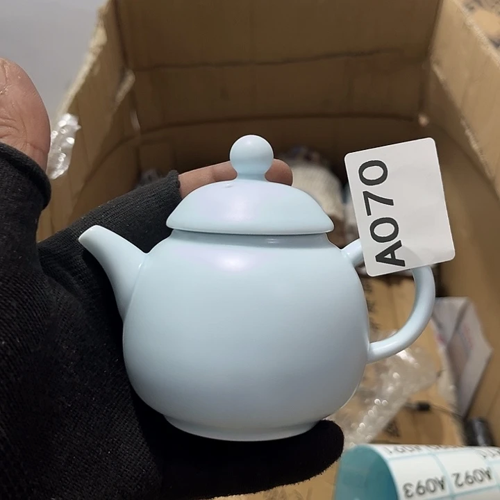 瓷片茶摆件工艺品摆件666