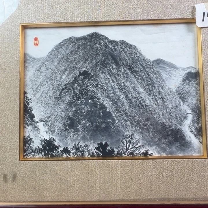 手绘中古版画默认微瑕看好下单