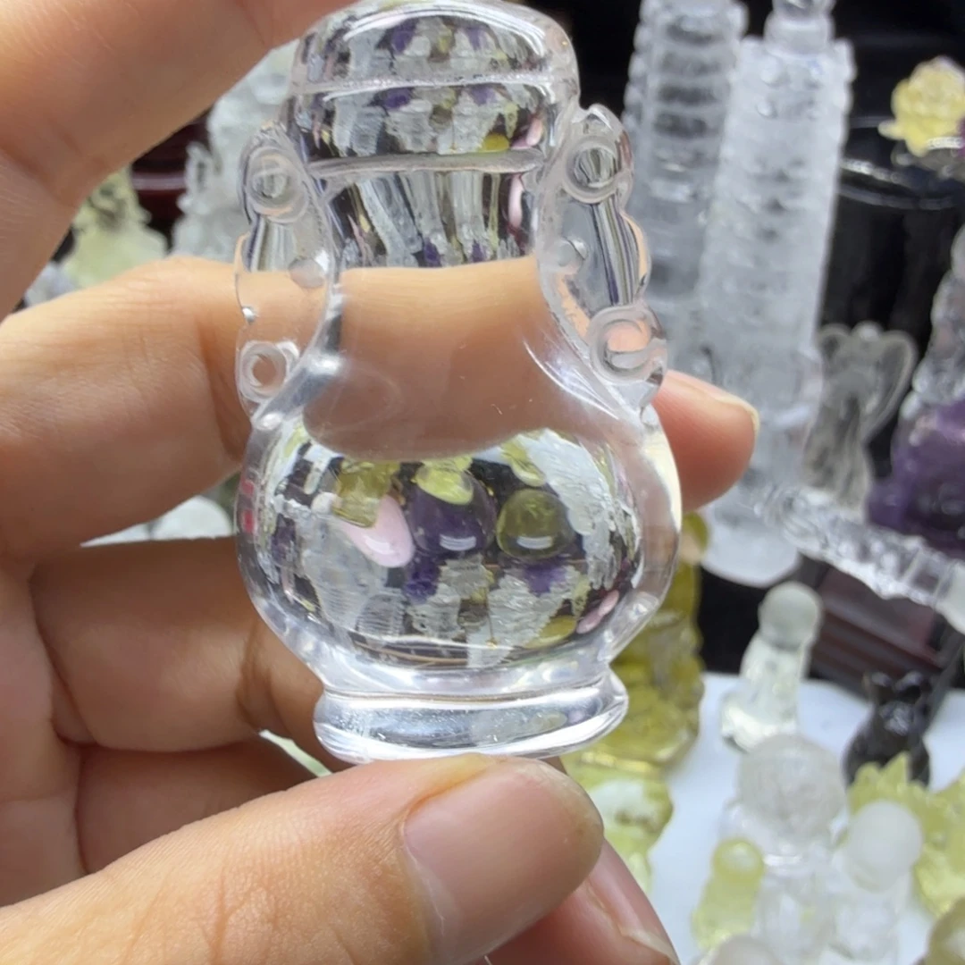 未镶嵌水晶珠宝半成品