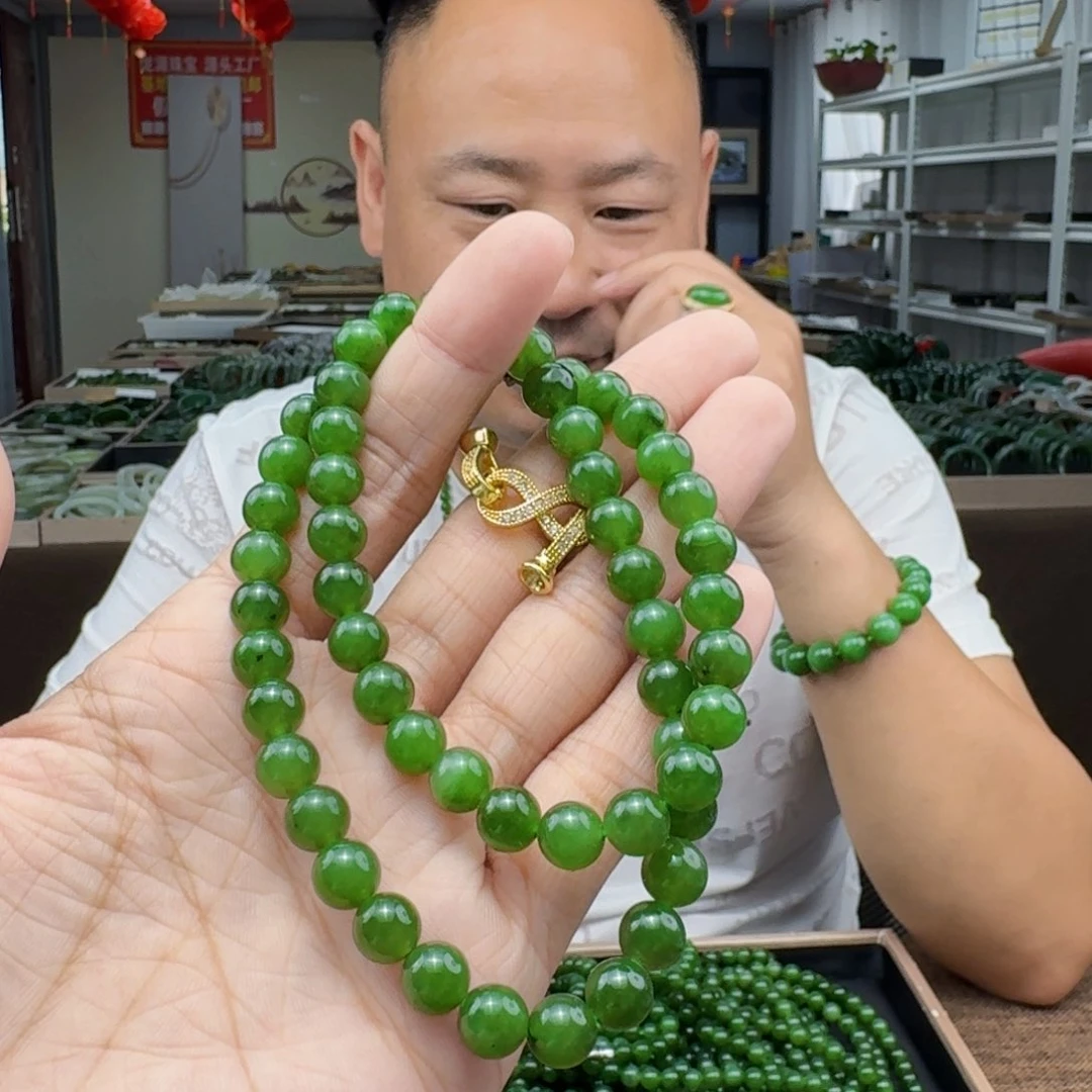 手串未镶嵌和田玉多样性发货，拍一发一