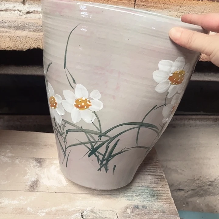 瓶口23高26无孔景德镇陶瓷满29包邮