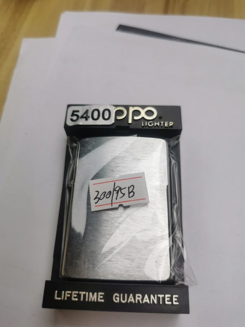 Zippo打火机回血95B拉丝光板-5400