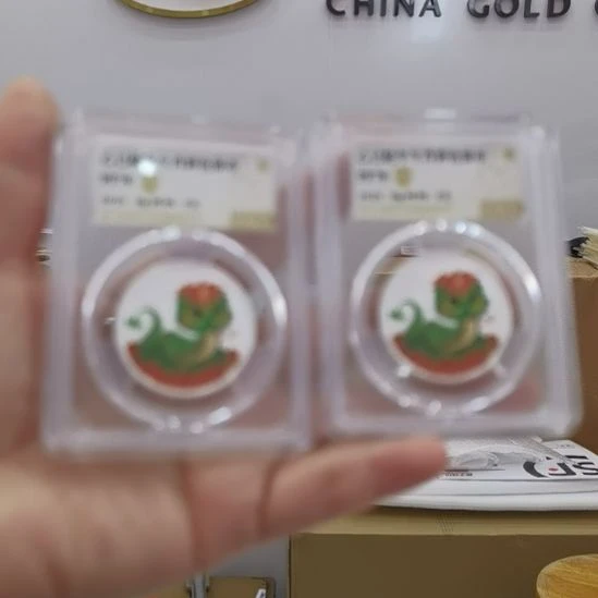 纯银15克银蛇一枚