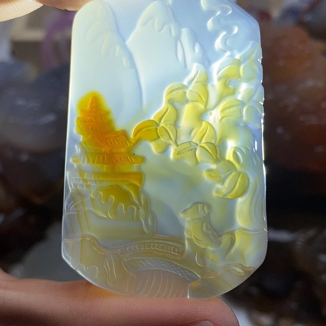 玛瑙/玉髓未镶嵌颈饰