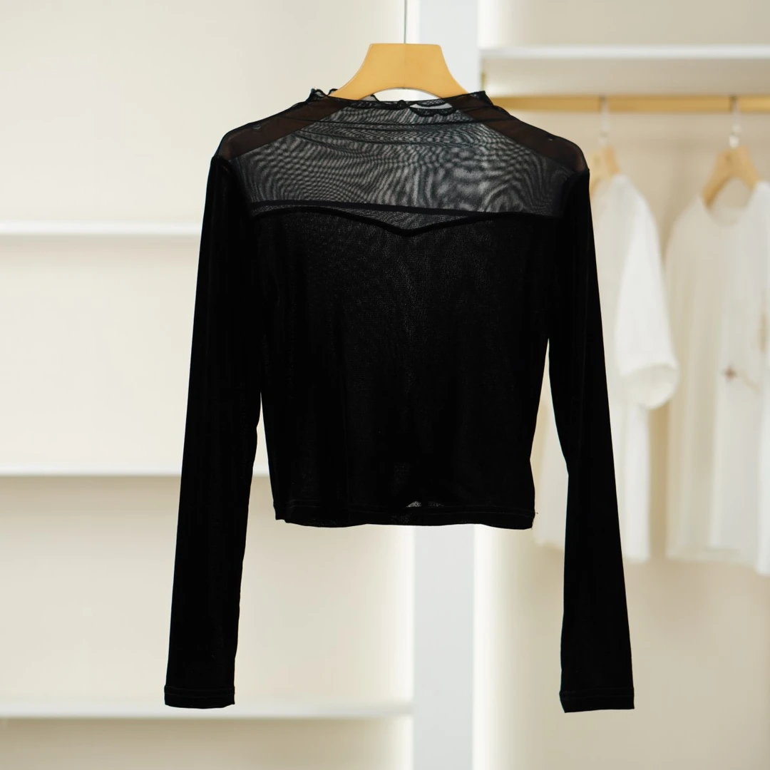 麦迪尚品【Miss-O】50522269 春季性感上衣小衫品牌撤柜