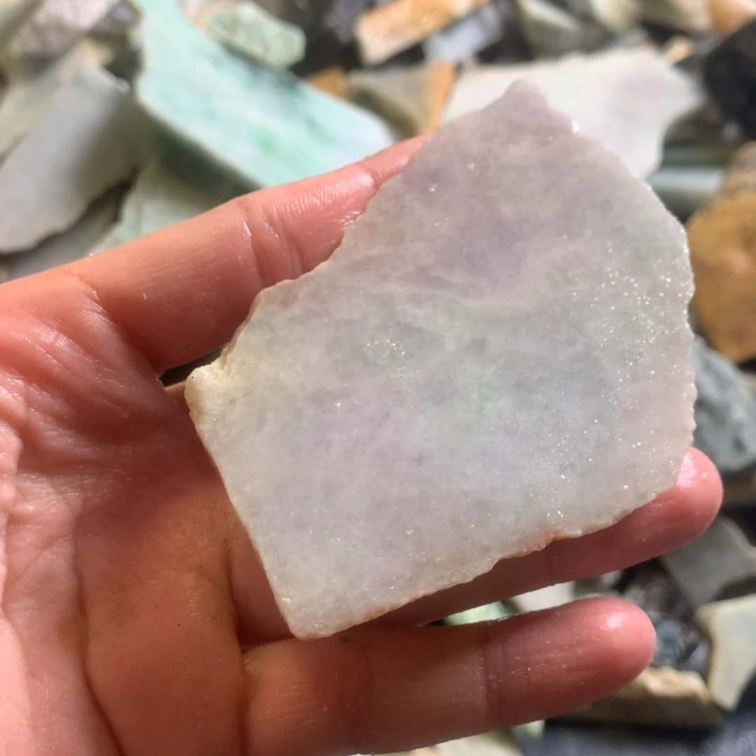 翡翠颈饰未镶嵌缅甸翡翠