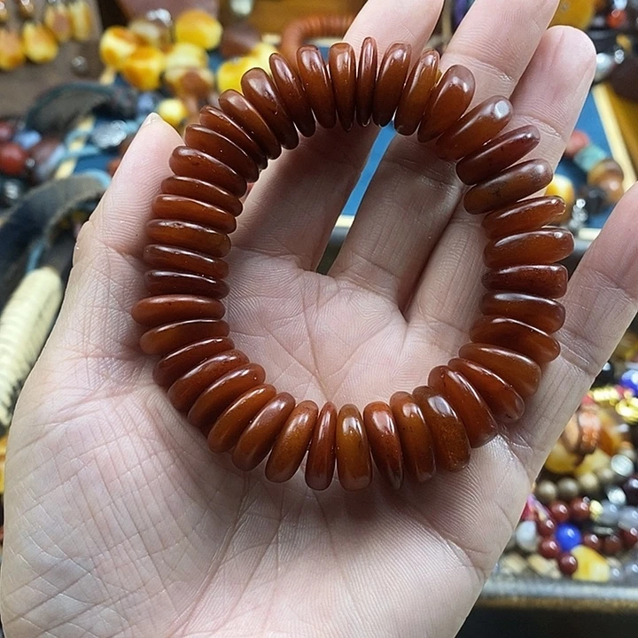 蜜蜡未镶嵌手串手串