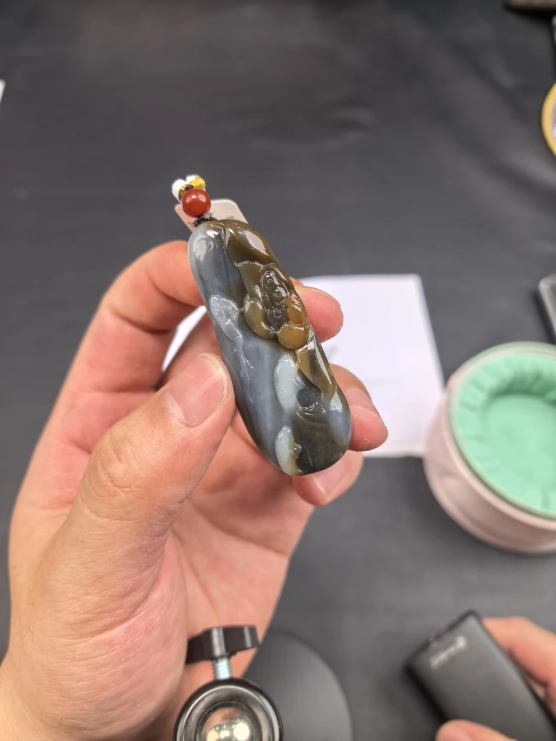 天然和田玉青花多样性发货190
