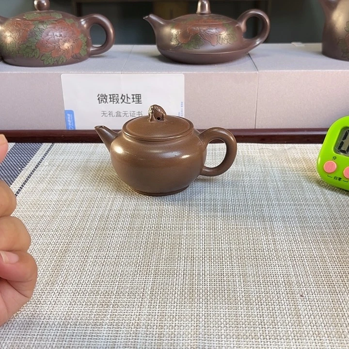 达***茶壶紫砂宜兴原矿泥料手工紫砂壶