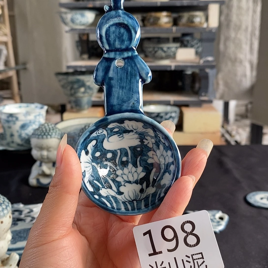 陶手工手绘青花高温陶瓷