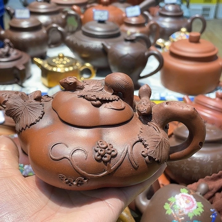 紫砂茶壶350cc宜兴紫砂壶