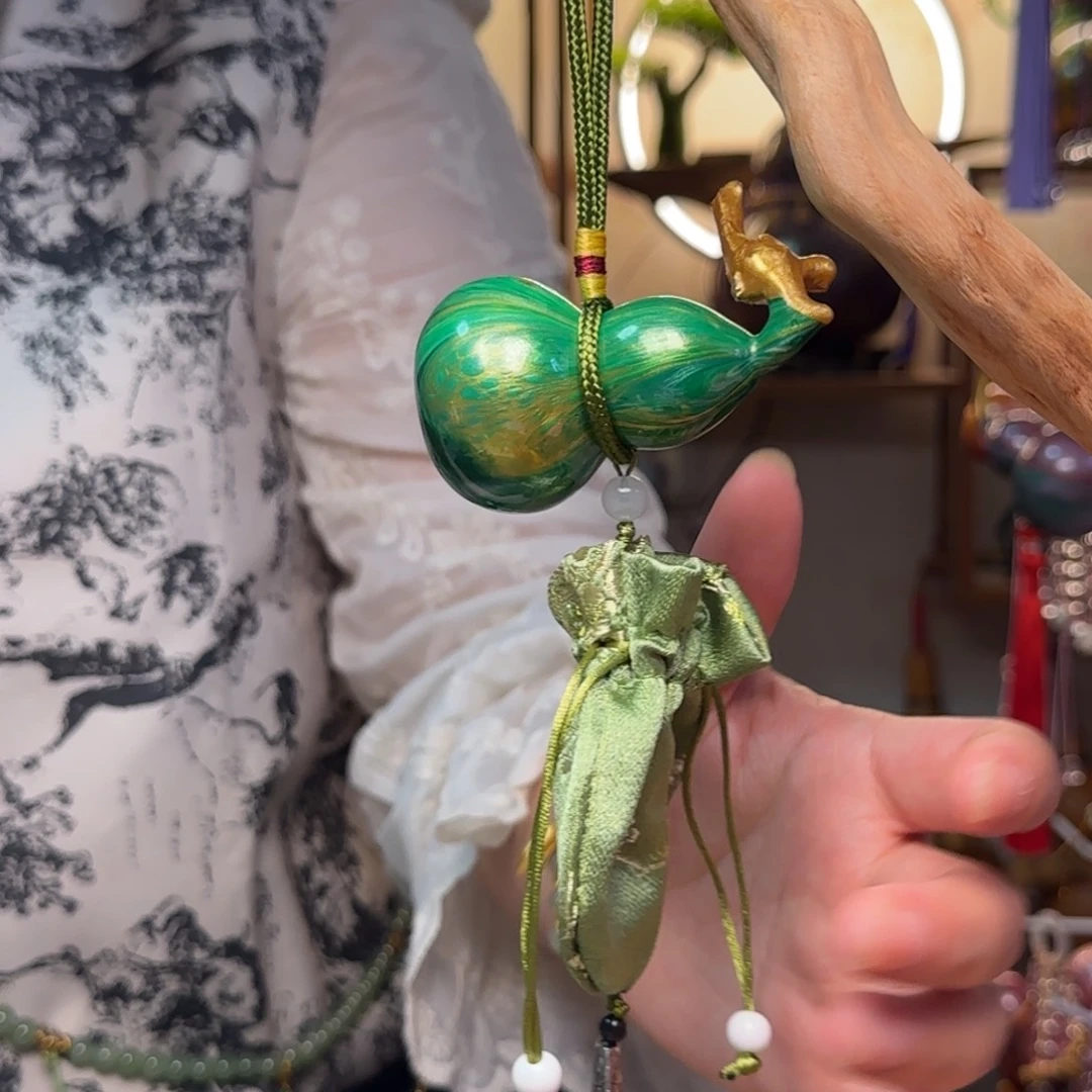 34 天然葫芦手作挂件