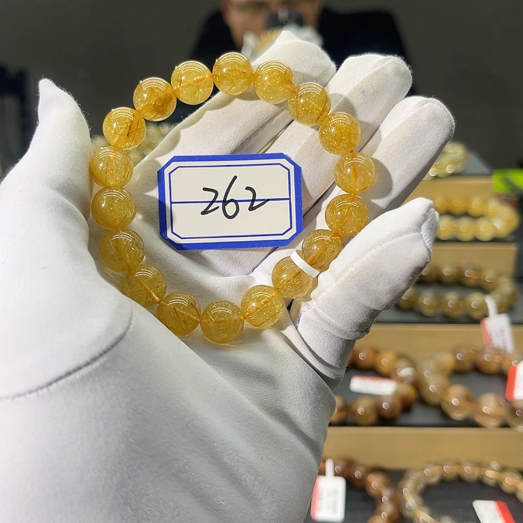 水晶手链未镶嵌小*儿晶莹剔透