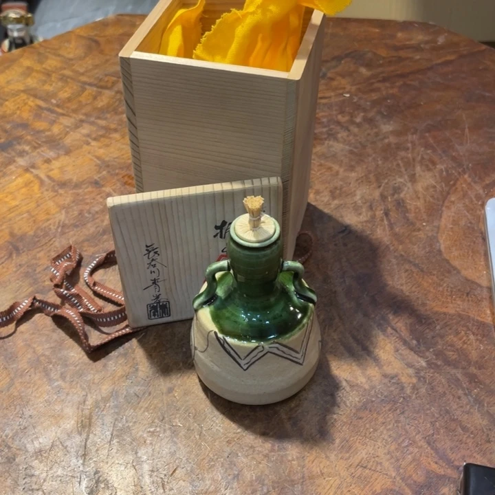 陶瓷小六古美术工艺品