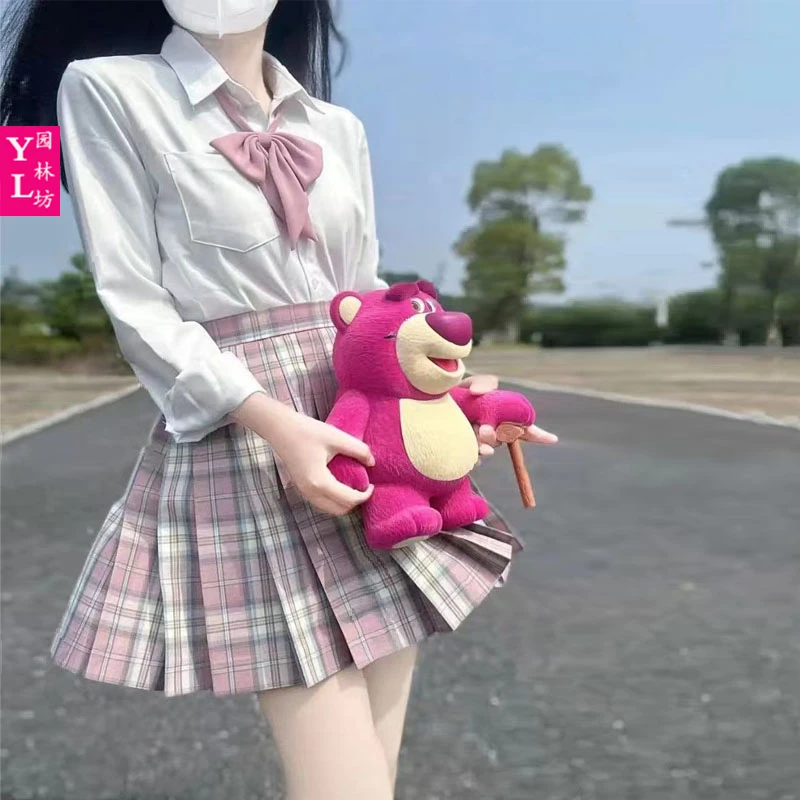 jk制服套装原创正版日系少女百褶裙格裙学院风校供感JK套装学院风