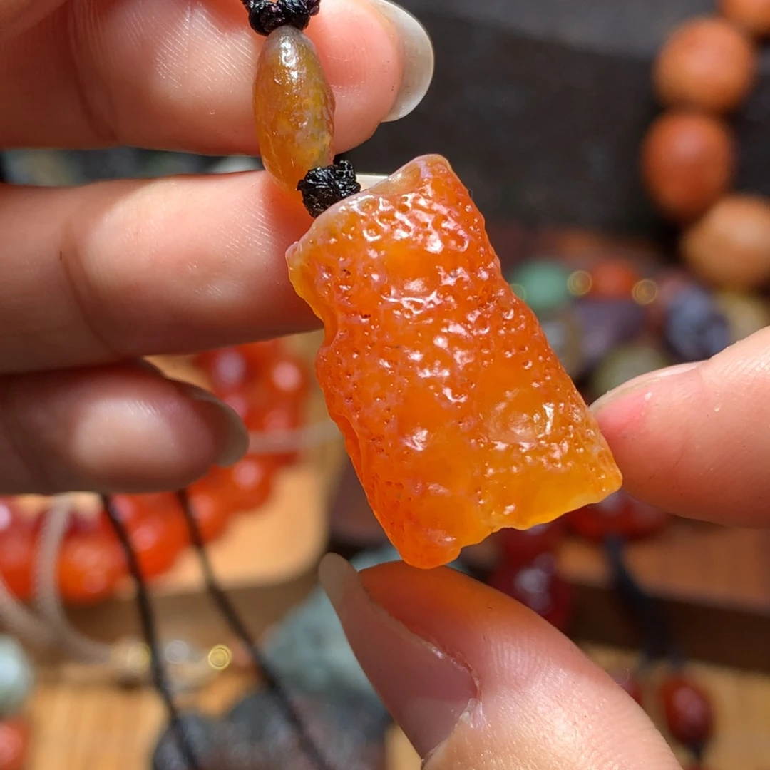 未镶嵌玛瑙/玉髓珠宝半成品
