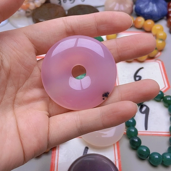 【闪购商品】未镶嵌玛瑙/玉髓珠宝半成品阳*