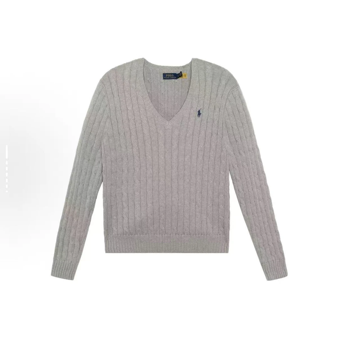 Ralph Lauren拉夫劳伦 V领套头毛衣
