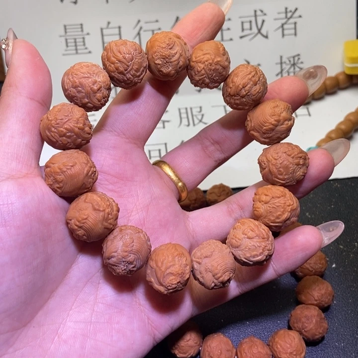 猴头核桃手串生肖微瑕自己备注属相