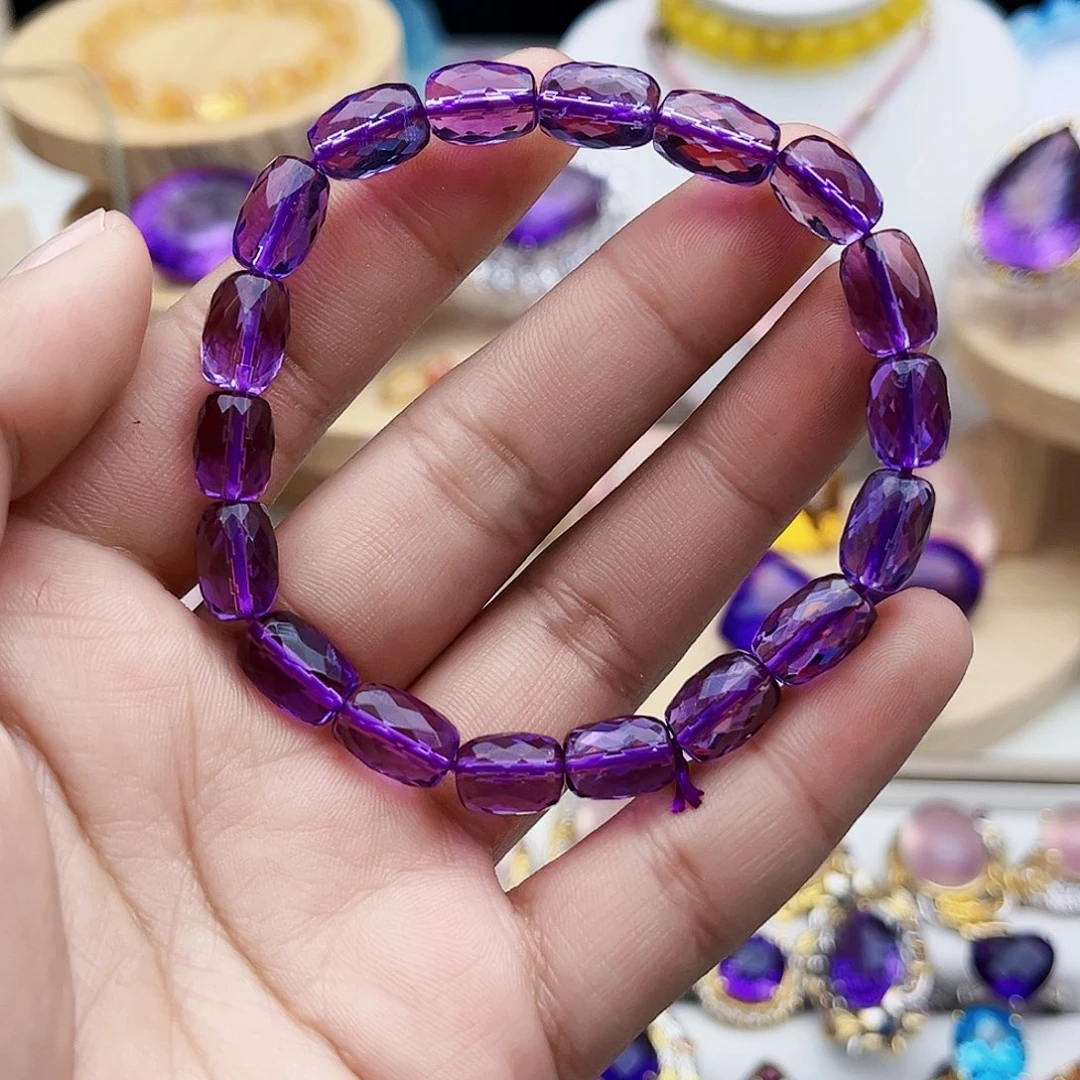 水晶手串未镶嵌天然