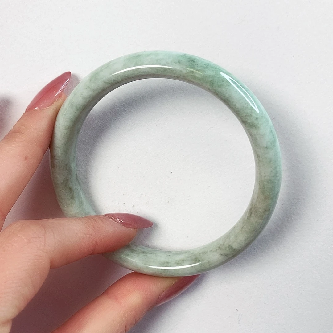 蓝田玉（蛇纹石化大理石玉）手镯未镶嵌