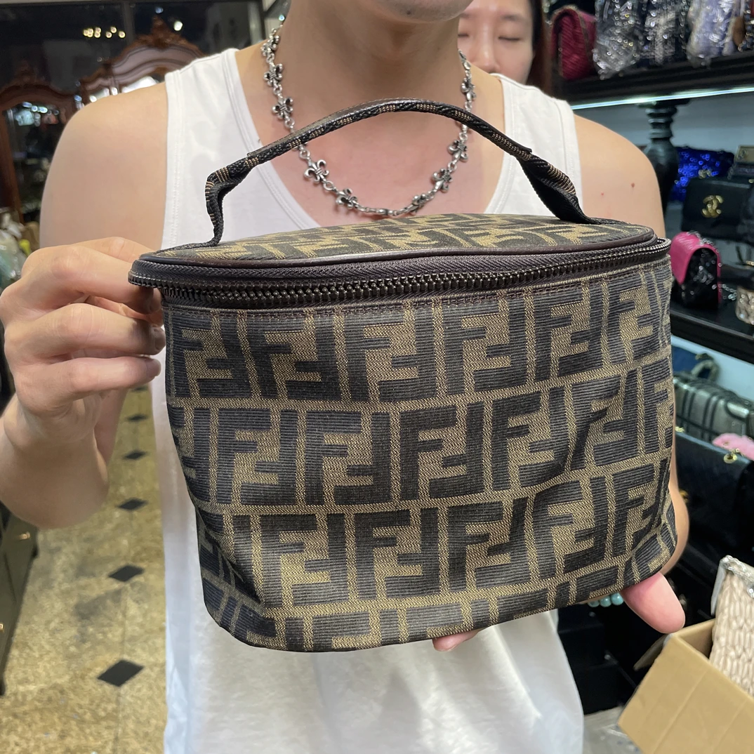 95新 FENDI/芬迪 夏七中古/老花饭盒