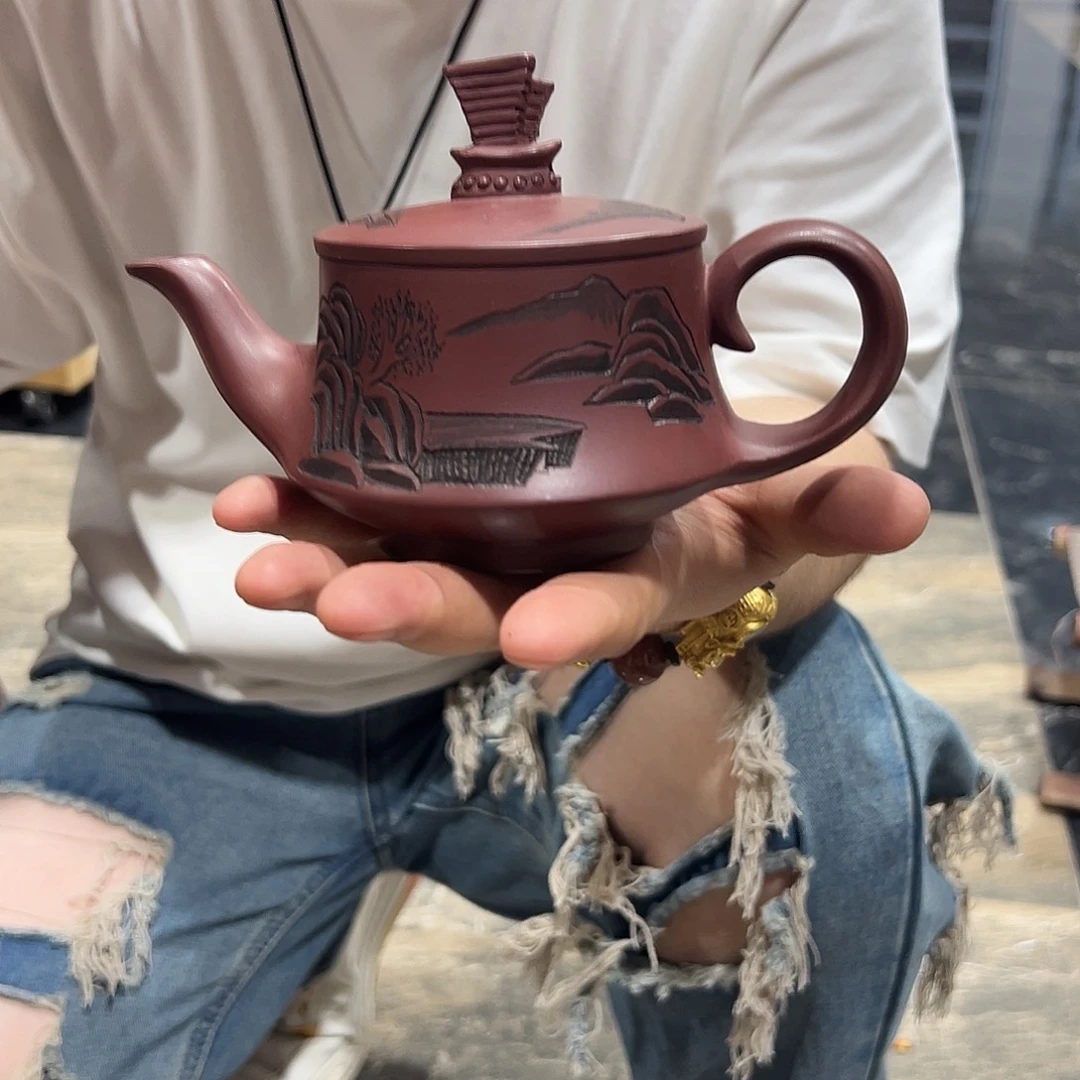 茶壶紫砂紫砂壶紫砂茶宠茶叶罐